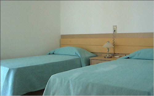 Two single beds